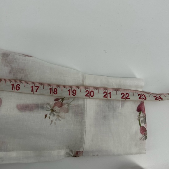 Zimmermann Dancer Floral Blouse size AU 2 No neck Tie Excellent Condition - Picture 7 of 9